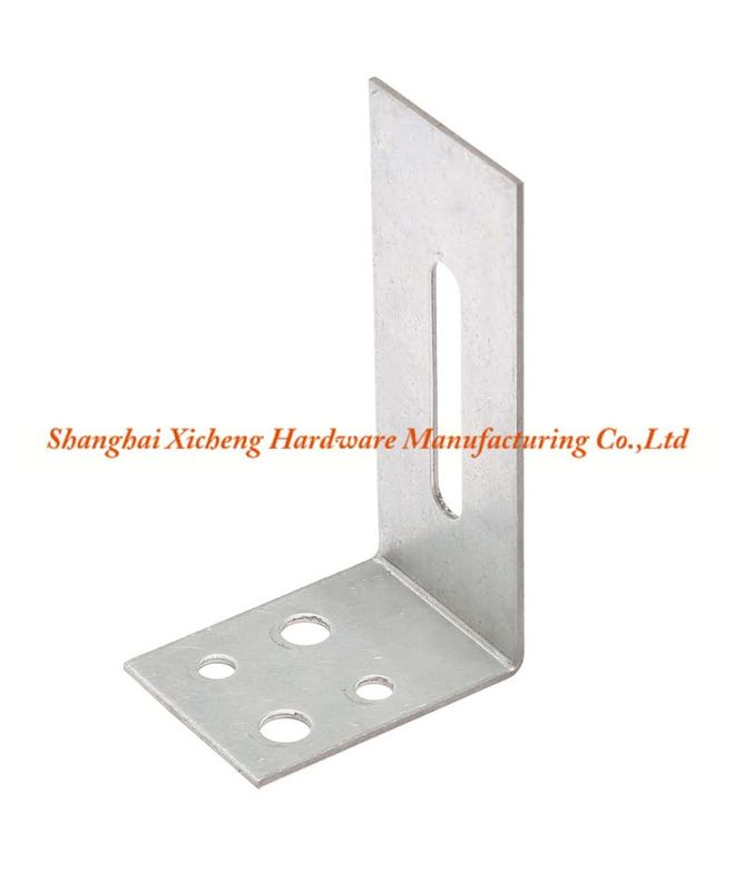 " L" Shape Metal Stamping Parts ,1.0 mm Thickness Construction Parts
